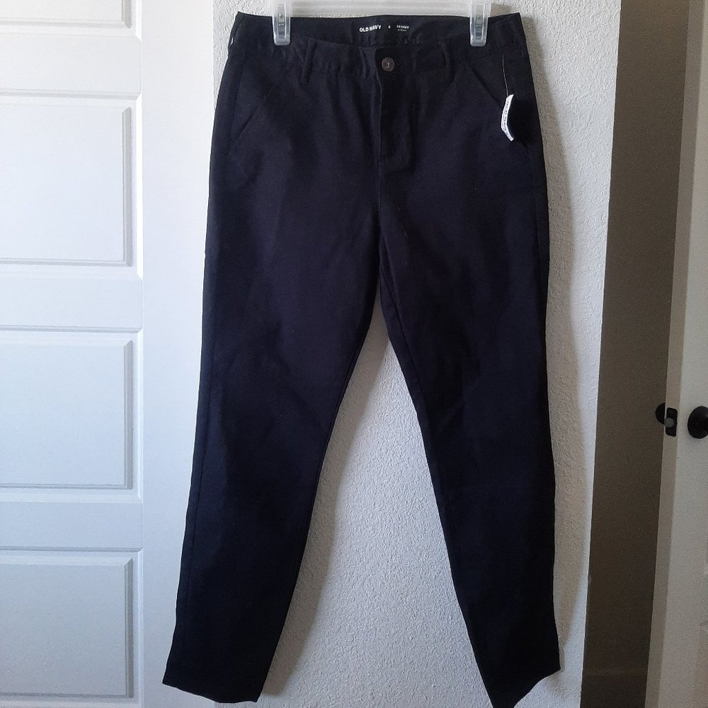 NWT Old Navy High Waisted Black Skinny Pants